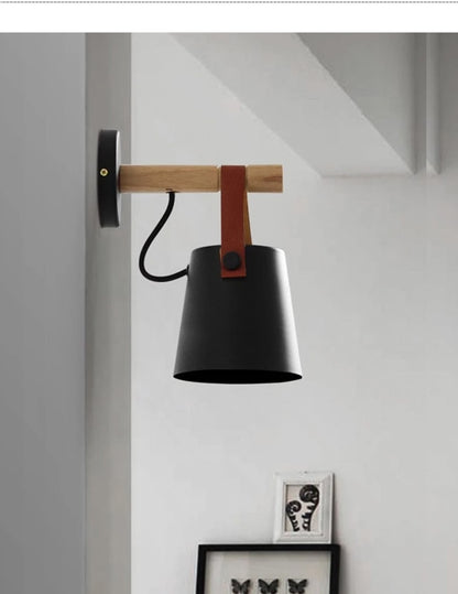 Nordic Belt Wood LED Wall Lamp - EDLM